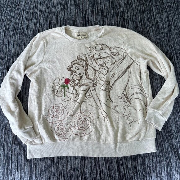 The Art of Belle Disney Animation Beauty and the Beast sweatshirt Belle Beast Di - Picture 1 of 9